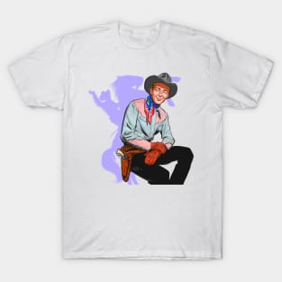 Roy Rogers - An illustration by Paul Cemmick T-Shirt